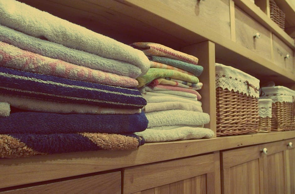 placard avec linge