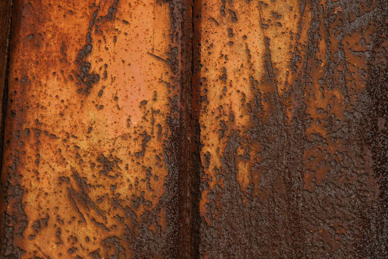 rouille carrelage