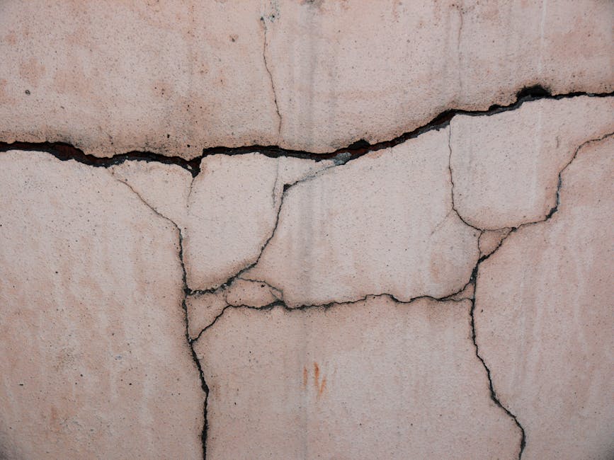 fissure mur intérieur