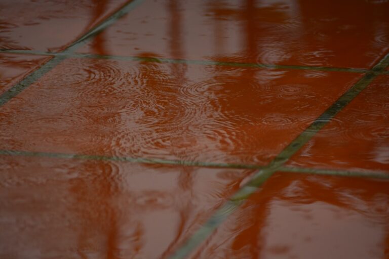 rouille carrelage