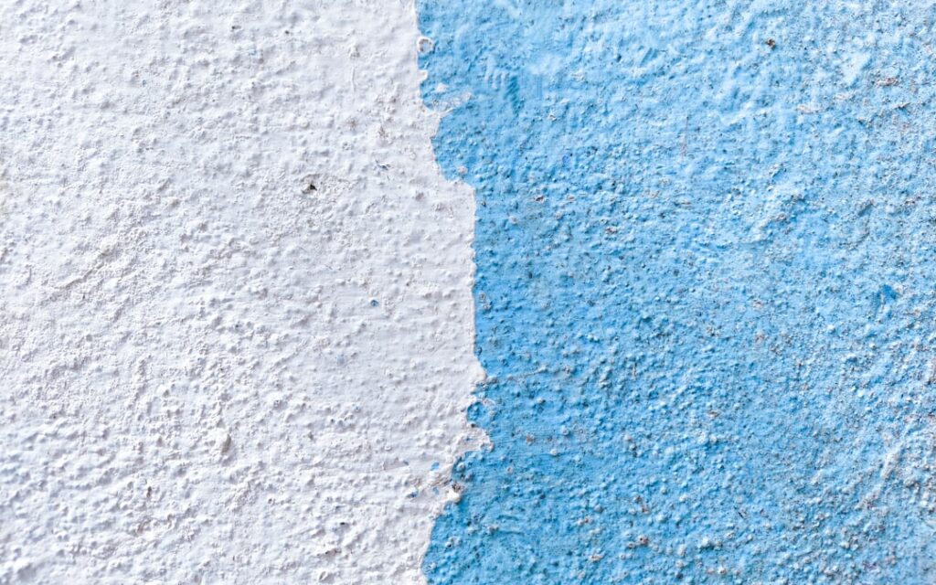 peinture cloque mur