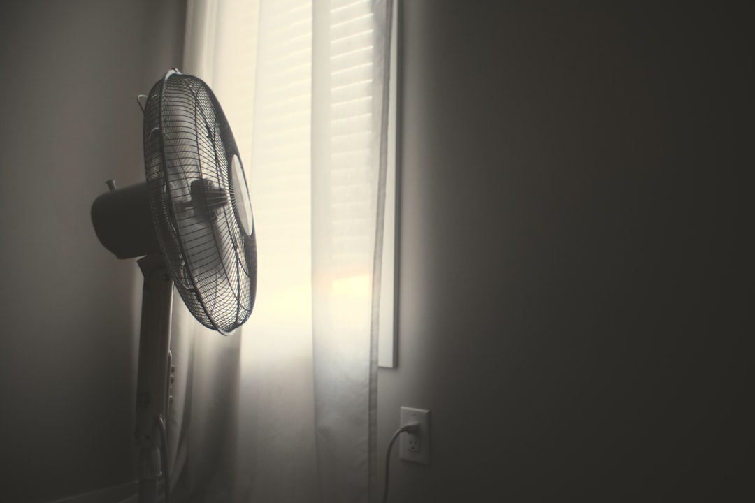 bedroom fan window