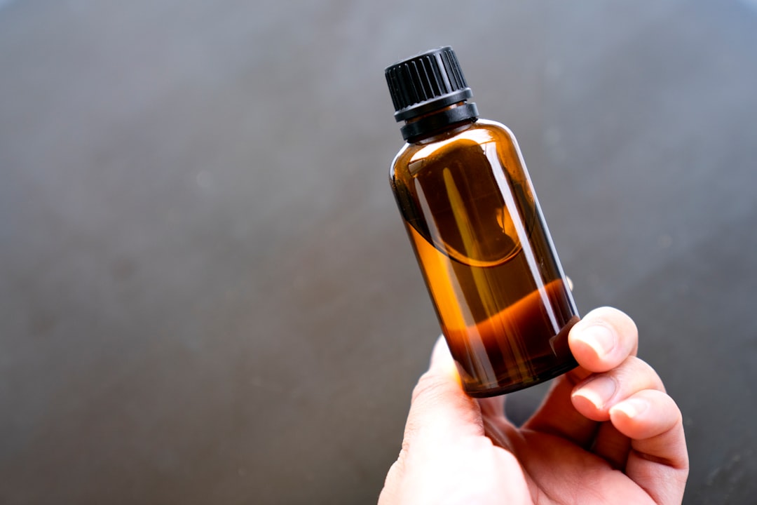 essential oil bottle