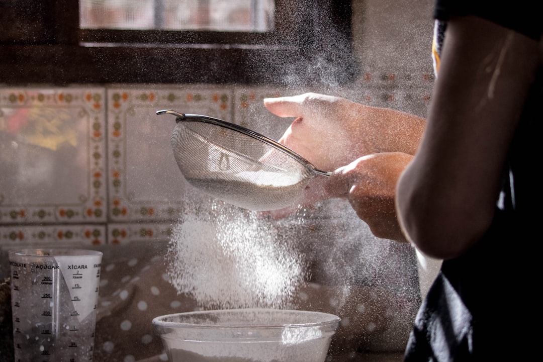 baking soda flour mixture