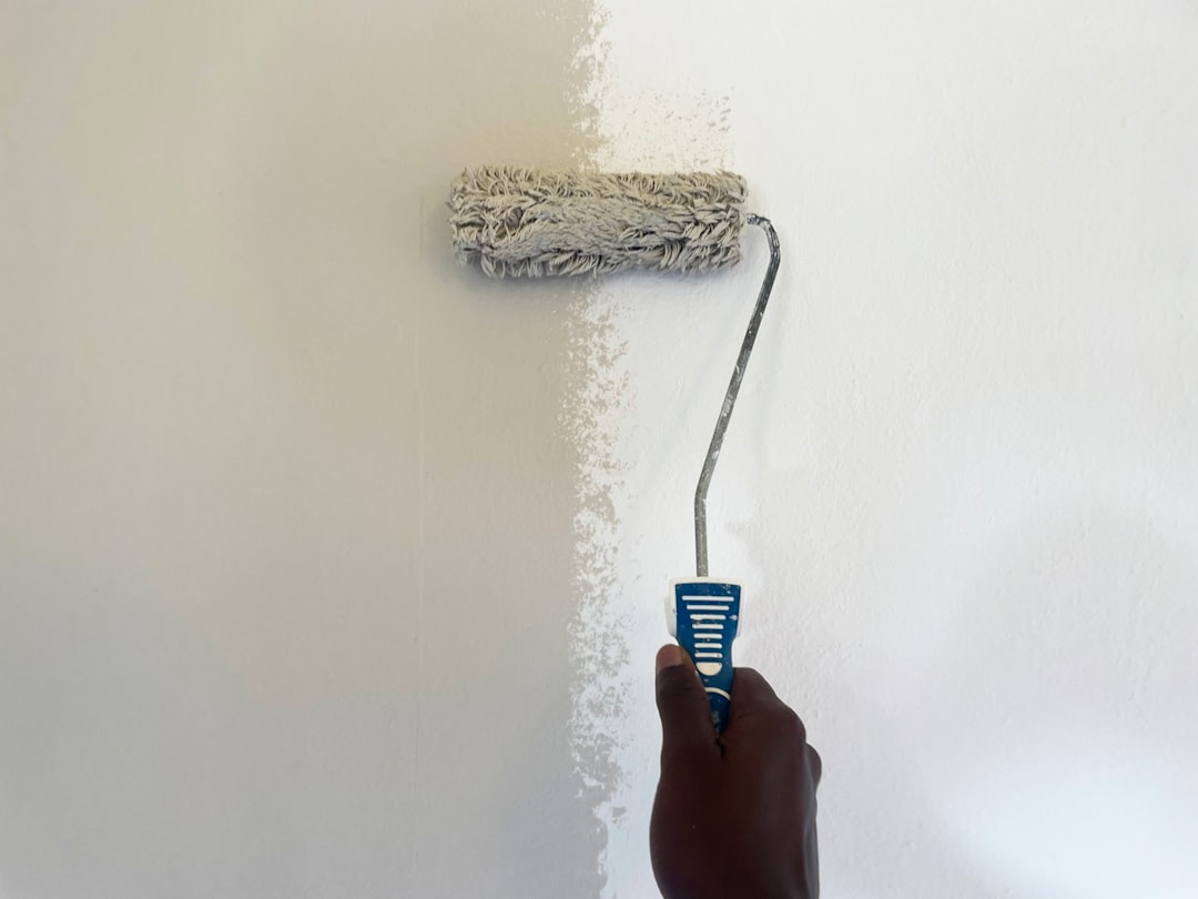 applying wall filler